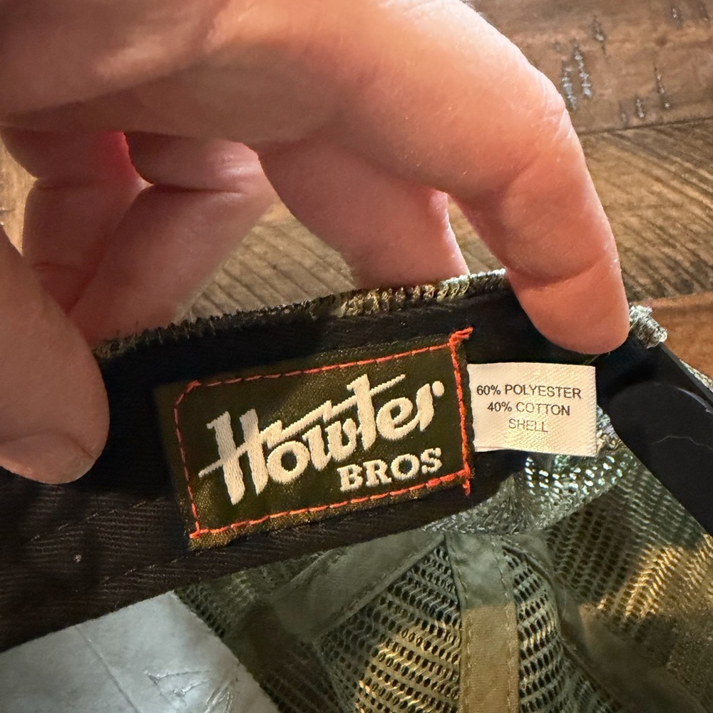 Howler Brothers Youth Camo Trucker Fishing Hat with Patch New - Picture 5 of 5
